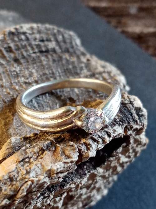 Sterling silver ring Size L