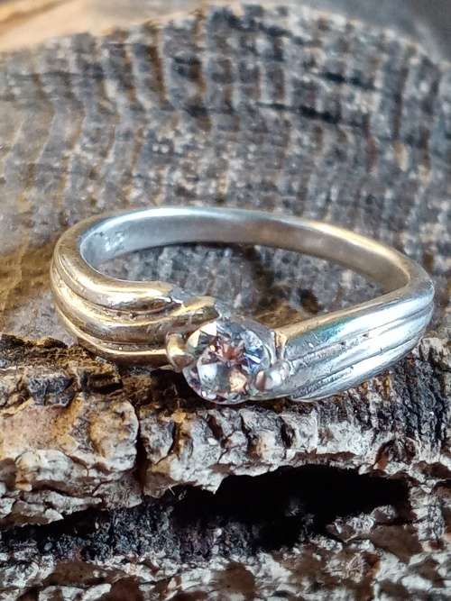Sterling silver ring Size L