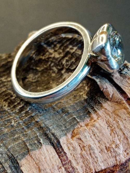 Sterling silver ring Size O