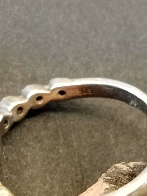 Sterling silver ring Size I.5