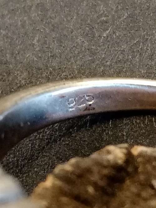 Sterling silver ring Size L