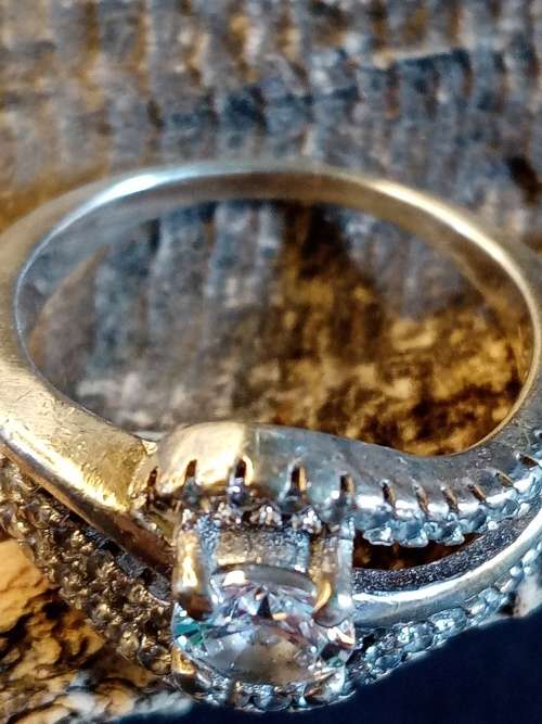 Sterling silver Size L
