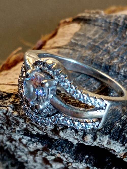 Sterling silver Size L