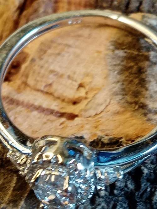 Sterling silver Size P
