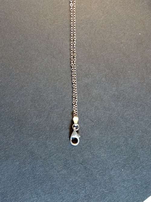 Sterling silver Eternity bracelet 21.5 cm