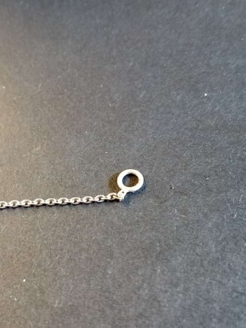 Sterling silver Eternity Bracelet 19cm