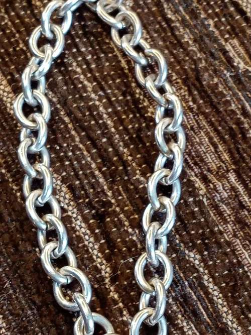 Sterling silver Tiffany Co. bracelet 19cm