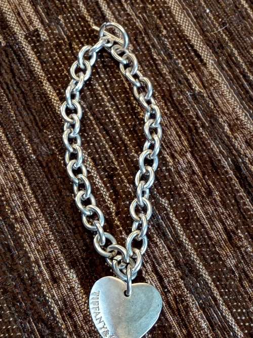 Sterling silver Tiffany Co. bracelet 19cm