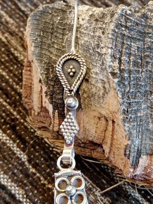 German silver earrings
