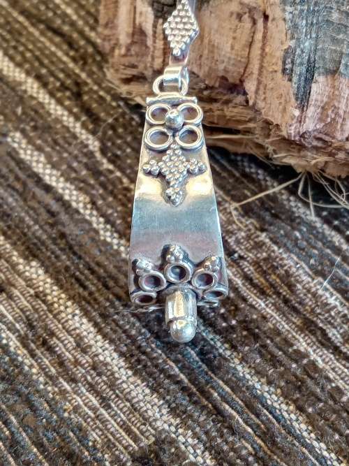 German silver earrings