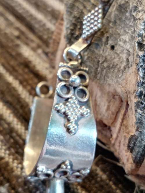 German silver earrings