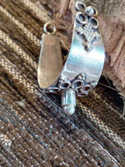 German silver earrings