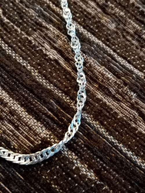 Sterling silver bracelet 19.4cm