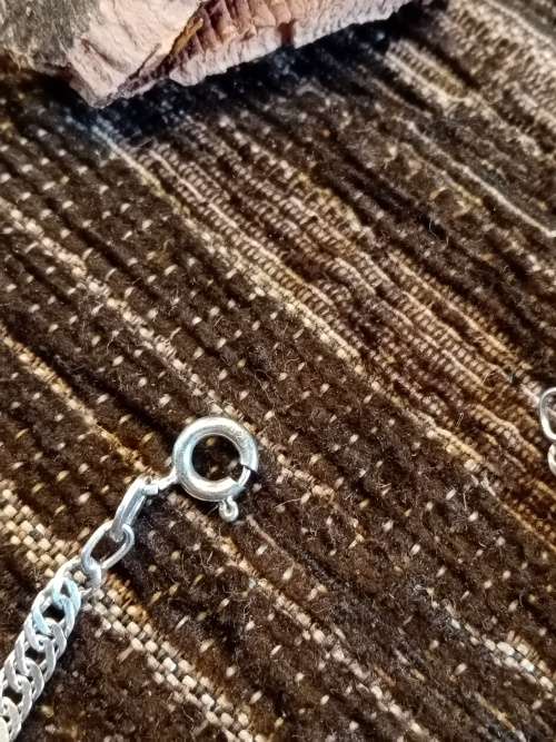 Sterling silver bracelet 19.4cm