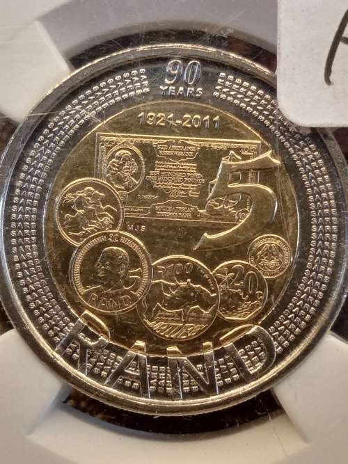 2011 South Africa R5 90th Anniversary