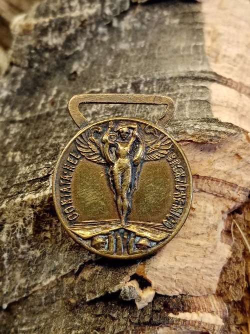 Italian WW1 full size and miniature medal