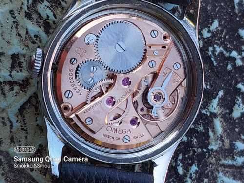 Omega 2690.1SC 1950 manual wind wrist watch 32mm ex crown WORKING