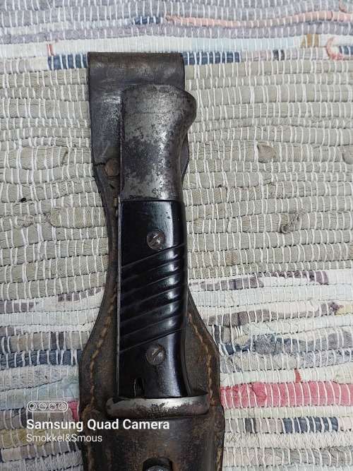 German k98 Bayonet by Berg and Co This is a one year only Bayonet 1943