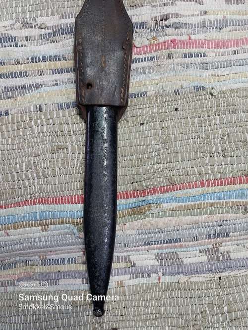 German k98 Bayonet by Berg and Co This is a one year only Bayonet 1943