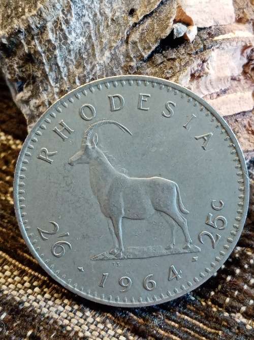 Rhodesia 1964 coin