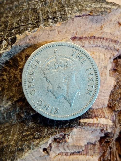 Southern Rhodesia three pence 1948