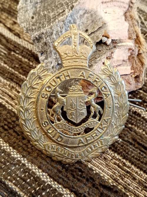 South Africa engineers corps WW2 badge