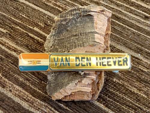 Van Den Heever name badge