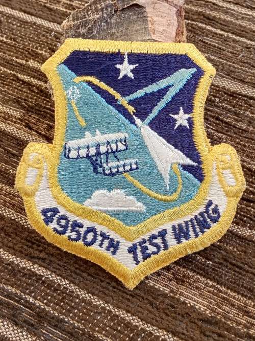 Airforce 495th test wing patch