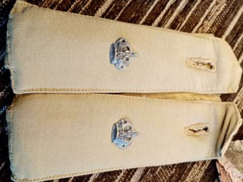 WW2 rank sleeves