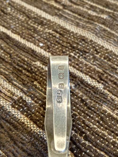 Sterling silver baby feeding utensil