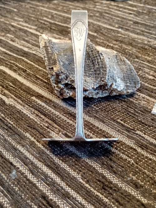 Sterling silver baby feeding utensil