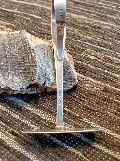 Sterling silver baby feeding utensil