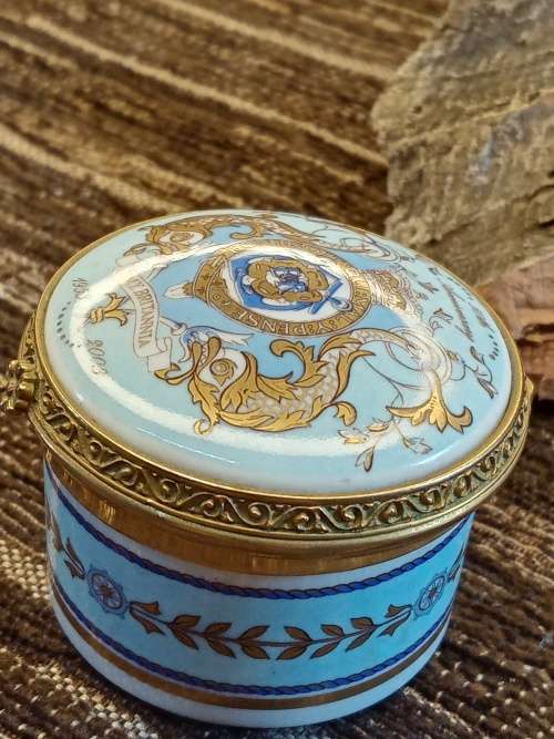 Ceramic H.M.Y Britannia 1953-2003 height 35mm diameter 40mm