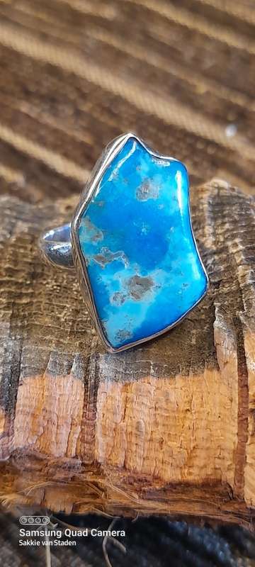 Sterling Silver ladies ring Size L.5 No Box!