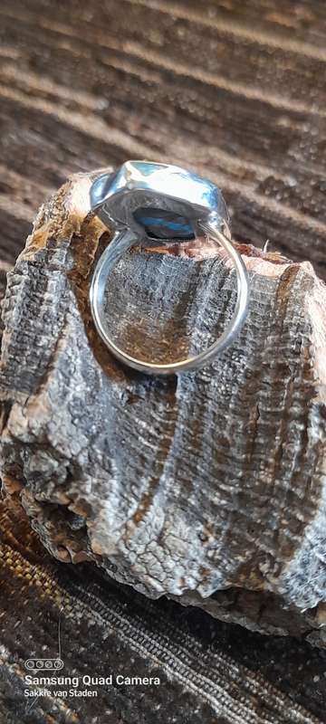 Sterling Silver ladies ring Size L.5 No Box!