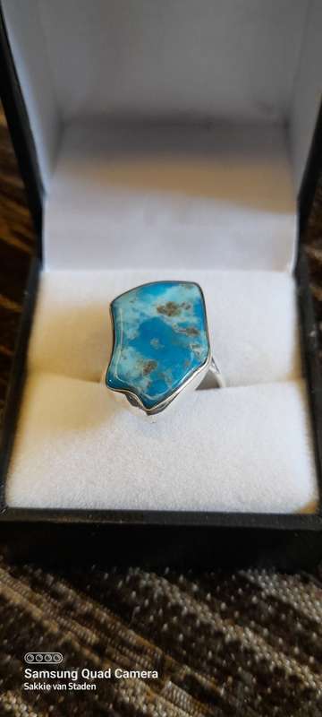 Sterling Silver ladies ring Size L.5 No Box!