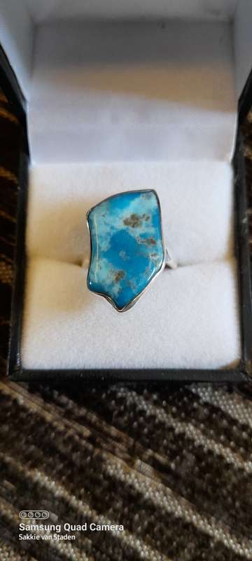 Sterling Silver ladies ring Size L.5 No Box!