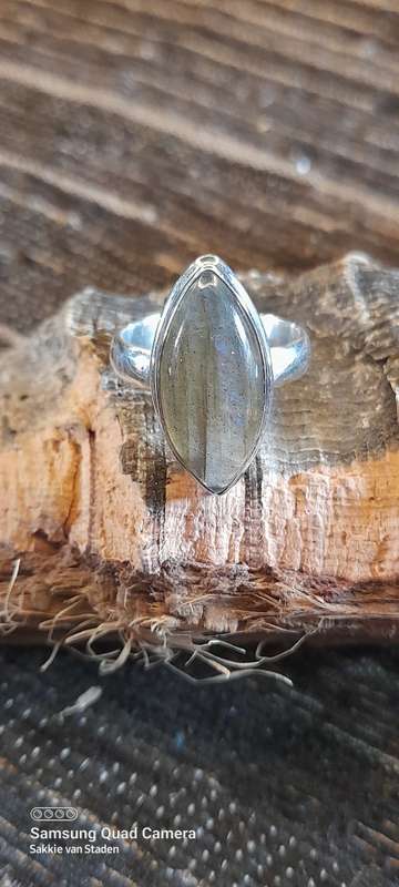 Sterling Silver ladies ring Size N.5 No Box!