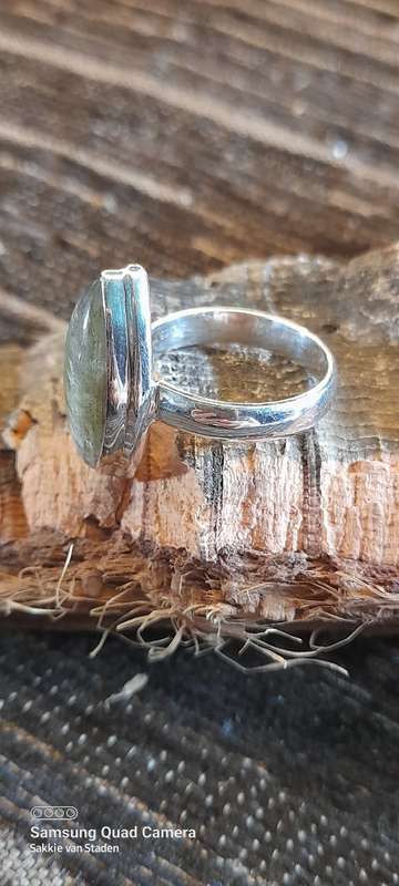 Sterling Silver ladies ring Size N.5 No Box!