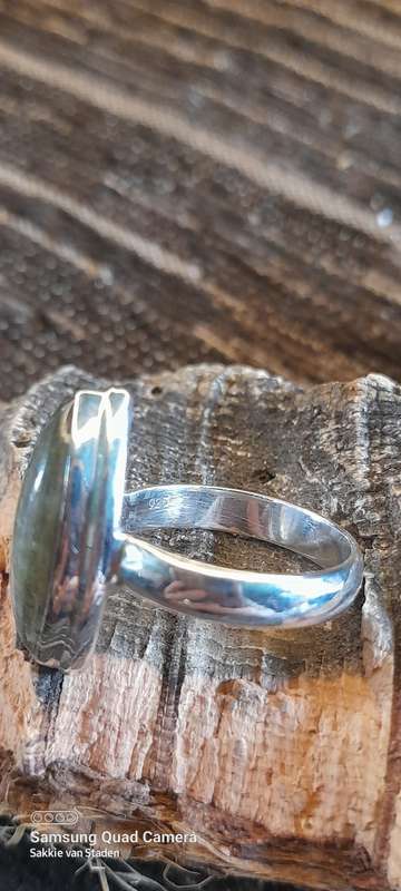Sterling Silver ladies ring Size N.5 No Box!