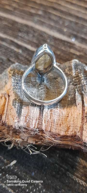 Sterling Silver ladies ring Size N.5 No Box!