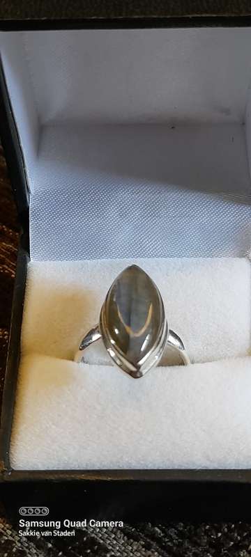 Sterling Silver ladies ring Size N.5 No Box!