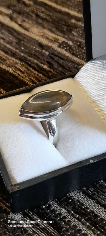 Sterling Silver ladies ring Size N.5 No Box!