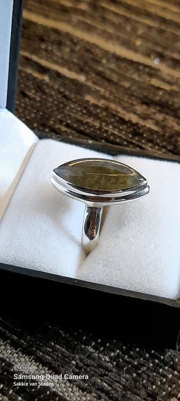 Sterling Silver ladies ring Size N.5 No Box!
