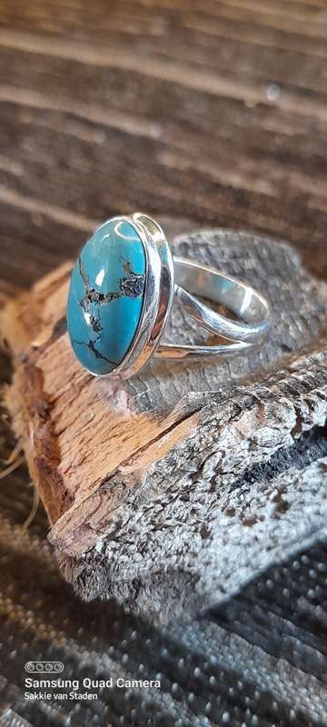 Sterling Silver ladies ring Size O No Box!