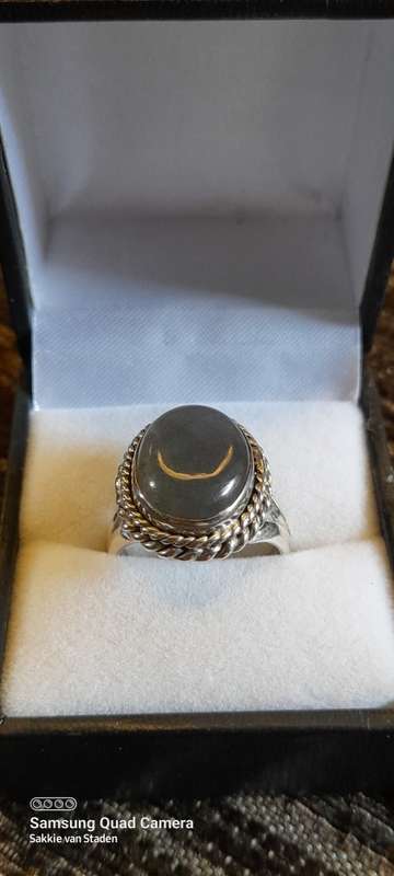 Sterling Silver ladies ring Size O.5 No Box!