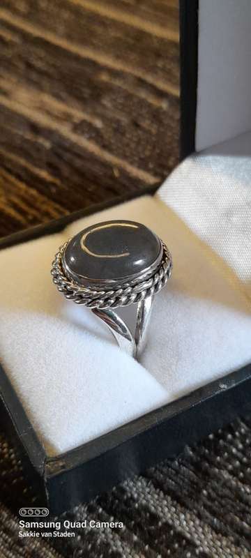 Sterling Silver ladies ring Size O.5 No Box!