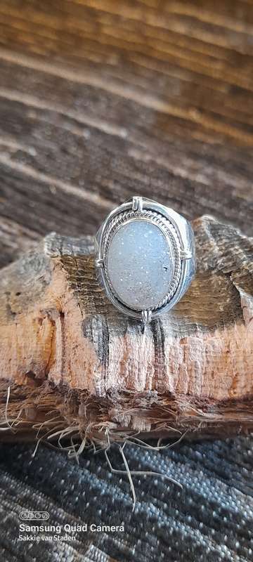 Sterling Silver ladies ring Size N.5 No Box!