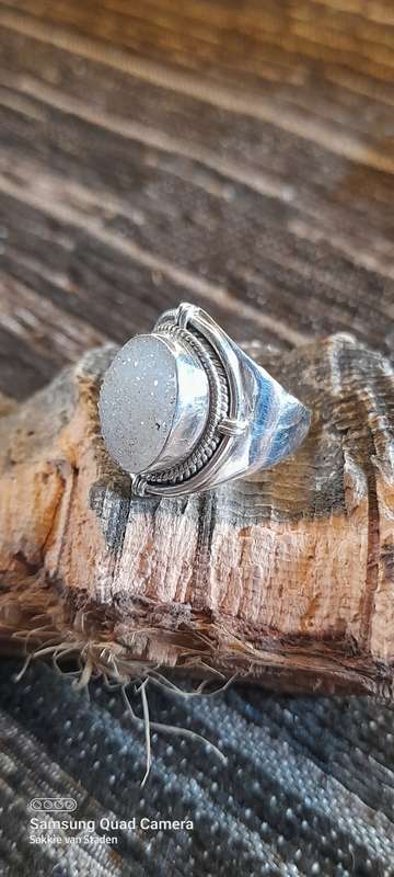 Sterling Silver ladies ring Size N.5 No Box!