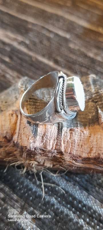 Sterling Silver ladies ring Size N.5 No Box!